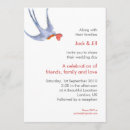 Recherche de hirondelle invitations Bleu