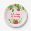 Recherche de sweet assiettes en papier Fraises