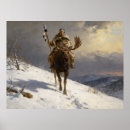 Zoek naar jagers sneeuw kunst Winter