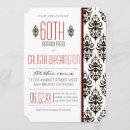 Recherche de motif vintage de damassé invitations Pour elle