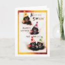 Recherche de le chat noir vœux cartes Amoureux des chats