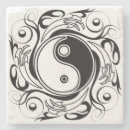 Recherche de symbole yin yang dessous de verres Spirituel
