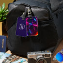 Recherche de futuriste bagages étiquettes Technologie