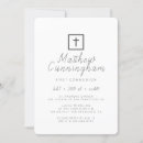 Recherche de croix moderne invitations Simple