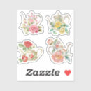 Zoek naar theepotten stickers Bloemen