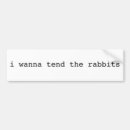 Recherche de lapins voiture autocollants Humour