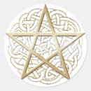 Recherche de sorcières autocollants Pentacle