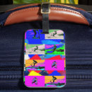 Recherche de poussette bagages étiquettes Scooter