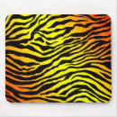Recherche de rayures tigre tapis souris Noir