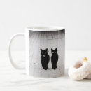 Recherche de conversation noir tasses Félin