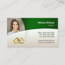 Recherche de vrai agent immobilier cartes visite Moderne