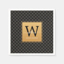 Recherche de monogramme serviettes Élégant et moderne