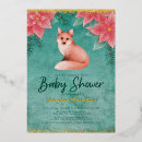 Recherche de renard rouge invitations Baby