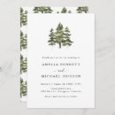 Recherche de sapin mariage invitations Minimaliste simple