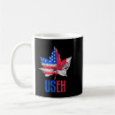 Recherche de femmes am tasses Chemise de drapeau américain