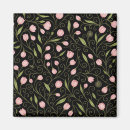 Recherche de tulipes roses magnets Coloré