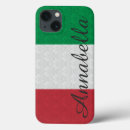 Recherche de drapeau italien iphone coques Rétro