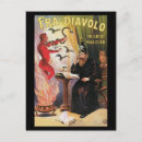 Recherche de magicien cartes postales Vintage