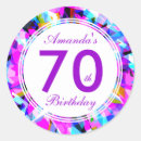 Recherche de numéro 70 autocollants Nombre