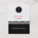Recherche de noirs dentelle cartes visite Floral