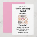 Recherche de doughnut invitations Dessert