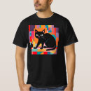 Recherche de chats colorés tshirts Design moderne
