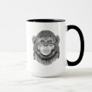 Recherche de casque moto tasses Chimpanzé