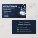 Recherche de pièces de voiture cartes visite Vente automobile professionnelle