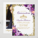 Recherche de tiara or invitations Violet