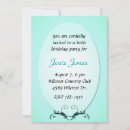 Zoek naar aquamarine uitnodigingen Elegant