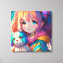 Recherche de anime girl toiles Fille d'anime
