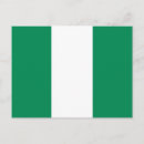 Recherche de drapeau du nigéria cartes postales Patriotique