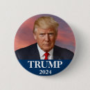 Recherche de de campagne présidentielle badges Drapeau américain