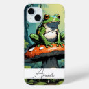 Recherche de champignons iphone coques Grenouille