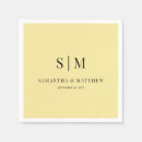 Zoek naar gele servetten Modern