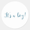 Recherche de faire part naissance autocollants Simple