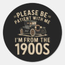 Recherche de années 1900 autocollants Drôle