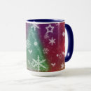 Recherche de merry christmas tasses Flocons de neige