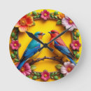 Recherche de oiseaux chanteurs horloges Jaune