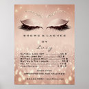 Recherche de cils posters Beauté