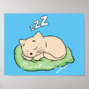 Recherche de petit somme de chat posters Sommeil