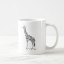 Zoek naar giraffen mokken Wild