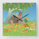 Recherche de lion horloges Coloré