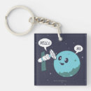 Zoek naar planeten sleutelhangers Grappig