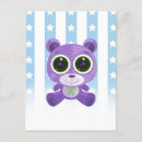 Recherche de ours pourpre cartes postales Mignon