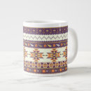 Recherche de motif aztèque tasses Arrière plan