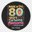 Recherche de édition limitée autocollants 80