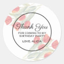 Recherche de tulipe rouge autocollants Élégant