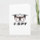 Recherche de drone vœux cartes Appareil photo