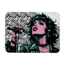 Recherche de chanteuse magnets Rétro